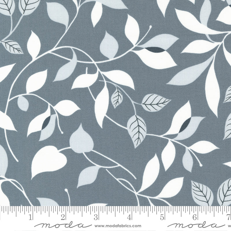 Concrete Jungle Leaves in White Concrete Jungle Leaves in White