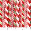 Sugar Coated White Candy Cane Stripe DP27146-10 White Multi
