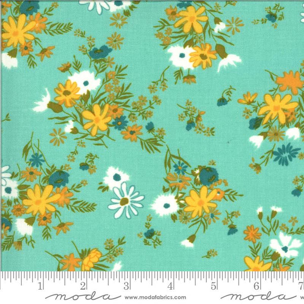 A Blooming Bunch Aqua Easy Breezy 40042 21 - Quilting by the Bay