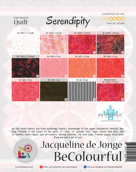 Be Colourful Serendipity Pattern