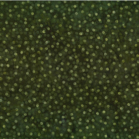 Bali Batik Verde Ditsy Dots V2522-157 Verde