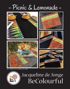 Be Colourful Picnic & Lemonade Pattern by Jacqueline de Jonge