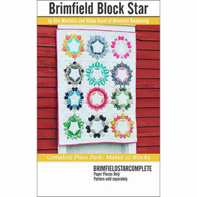 Brimfield Block Star Paper Pieces