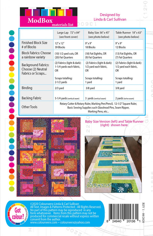 ModBox Pattern - Quilting by the Bay