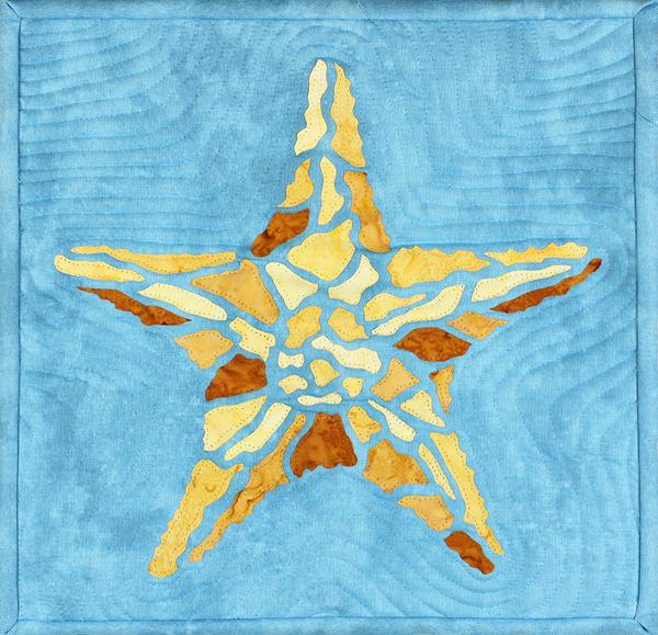 Sewquatic Starfish Sand - Quilting by the Bay