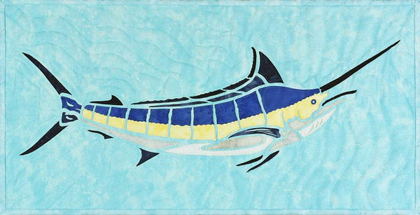 Sewquatic Marlin - Quilting by the Bay