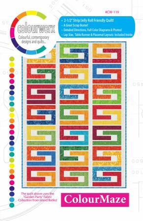Colour Maze Pattern