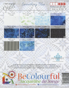 Be Colourful Something Blue Pattern BC1503