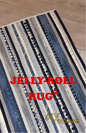 Jelly Roll Rug 2 Pattern - Quilting by the Bay