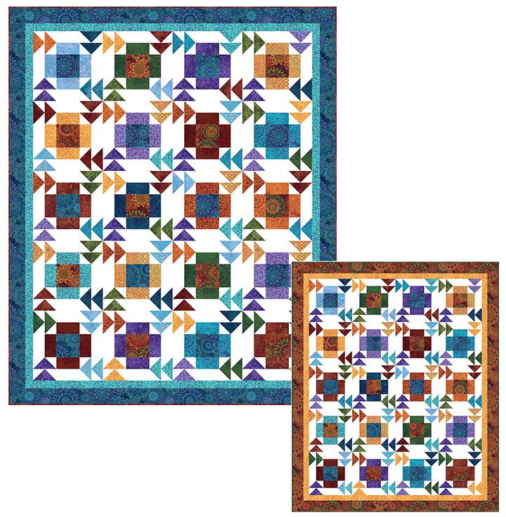 Moroccan Star Pattern Quilting by the Bay