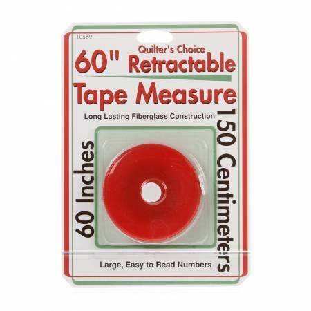Retractable Tape Measure 60 inch - Quilting by the Bay