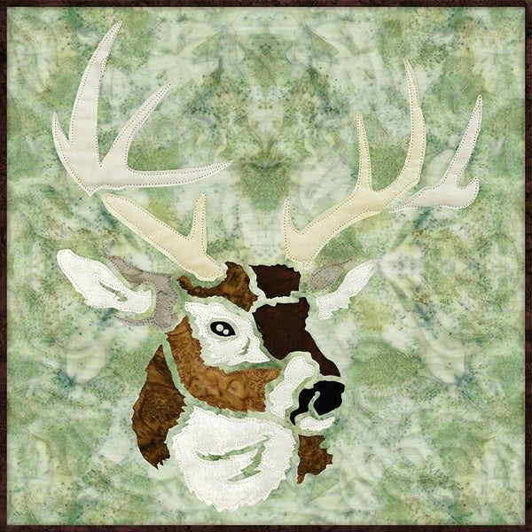 Sew Wild Deer Laser Cut Applique - Quilting by the Bay