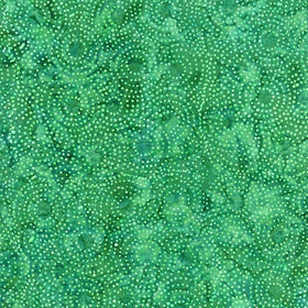 Tonga Batik Charade Emerald Dot TONGA B8501 Emerald