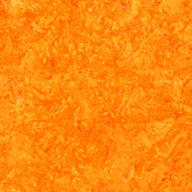 Tonga Batik Play Orange Dreamy Leaves TONGA-B7908 ORANGE