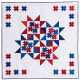 Red, White & Blue Star Quilts by Judy Martin