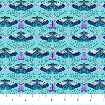 Water's Edge Turquoise Flutter 26714-63 Turquoise