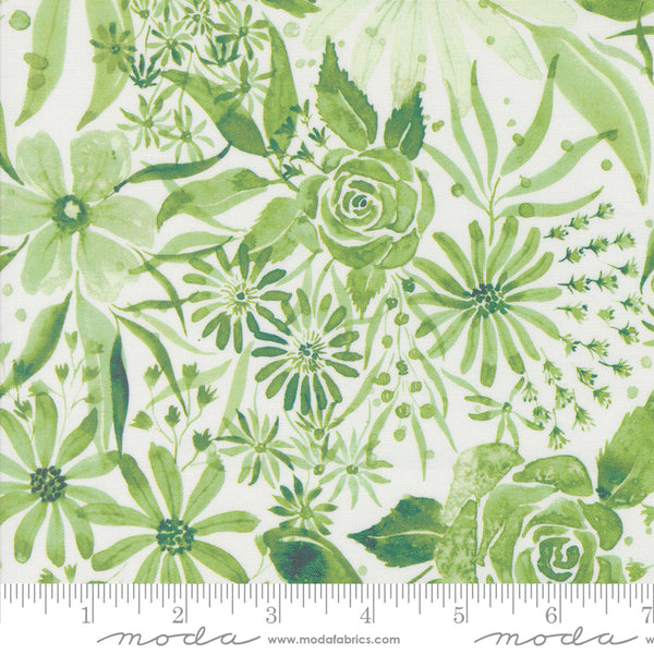 Sunshine & Blue Skies Grass True Blue Floral 39824 12