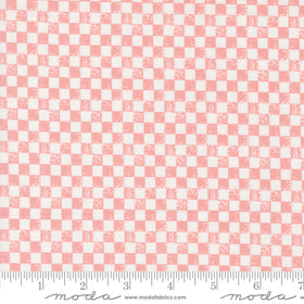 Love Blooms Blush Checkers Checks & Plaids 5224-14