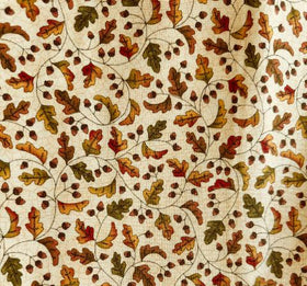Acorn Hollow Leaves & Acorns Tan  - 118