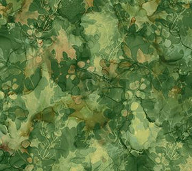 Autumn Breeze Dark Green Leaf Texture DP28058-76 Dk Green