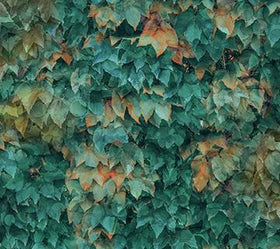 Autumn Breeze Teal Layered Leaves DP28059-66 Teal