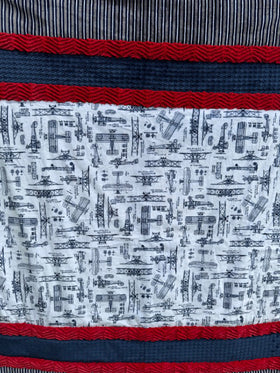Wright Flight Cuddle Finished Quilt