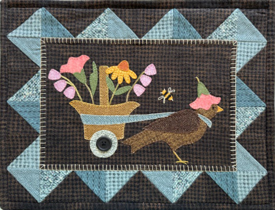 Berties Year Set of 12 Finished Wall Hangings