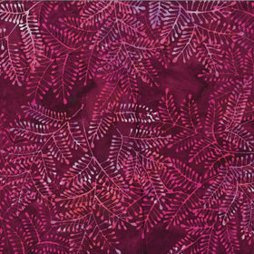 Bali Batik Burgundy Fern R2280-38 - 83