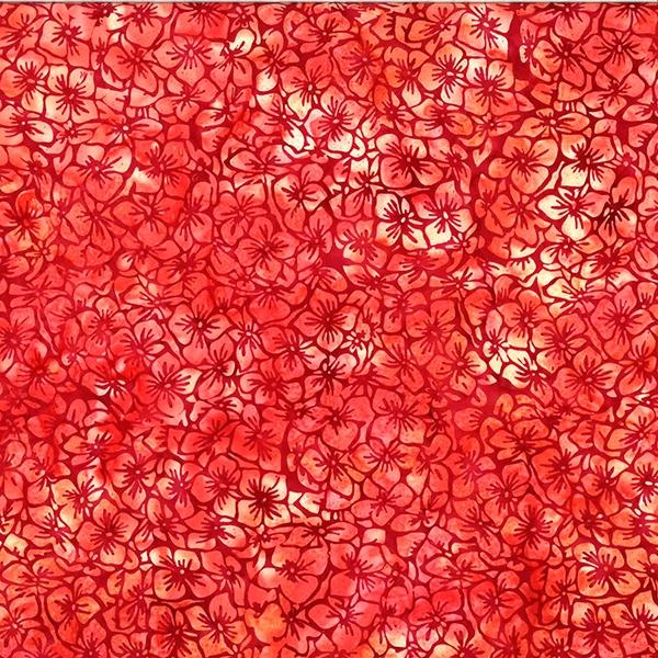 Bali Batik Cardinal Hydrangea Shirley Temple  T2385-292-CARDINAL - 65