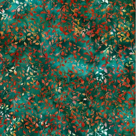 Bali Batik Chamomile Swirl Leaf - 82