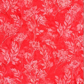 Bali Batik Coral Foliage Shirley Temple T2377-59-CORAL - 30