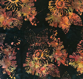 Bali Batik Midnight Fall Foliage - 36
