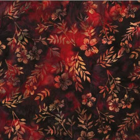 Bali Batik Nightshade Leafy Floral U2472-533 - 30