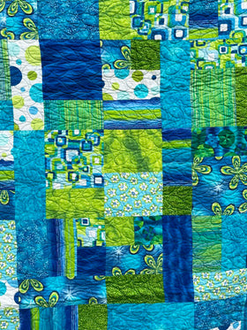 Funky Fun Finished Quilt
