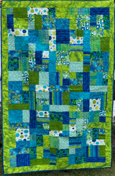 Funky Fun Finished Quilt