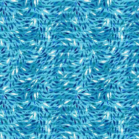 Blue School of Fish 52972D-8 - 84
