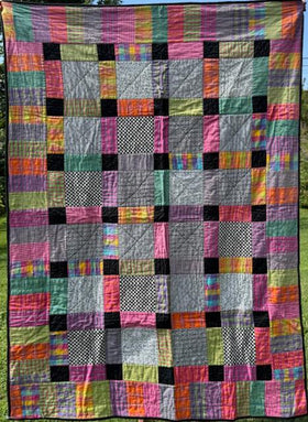 Bright Plaid Quilt