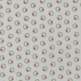 Christmas Eve Silver Wreath Dot 5183 12 - 91