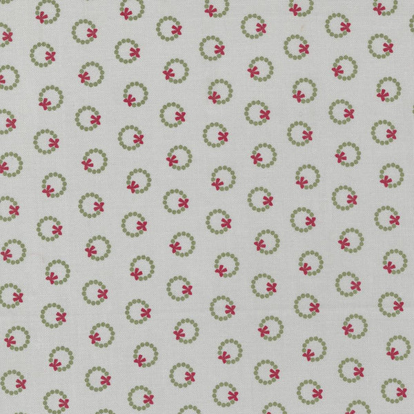 Christmas Eve Silver Wreath Dot 5183 12 - 91