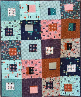 Contemporary Squares Finished Quilt