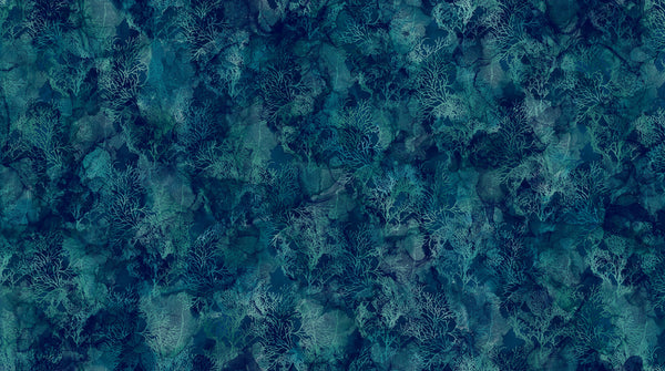 Sea Breeze Dark Blue Coral DP27100-48