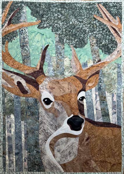 Deer Wallhanging Finished Sample