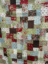 3 Sisters Red and Green Finished Quilt