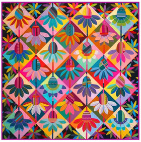 Echinacea Quilt Kit featuring AM loves HUE by Anna Maria Horner Parry