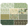 Eclectic Elements Palette Green Fat Quarter Bundle FB6FQTH.GREEN
