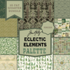 Eclectic Elements Palette Green Fat Quarter Bundle FB6FQTH.GREEN