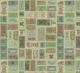 Eclectic Elements Palette Green Tickets - 17
