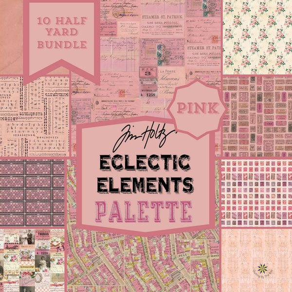 Eclectic Elements Palette Pink 10 Half Yard Cuts Bundle