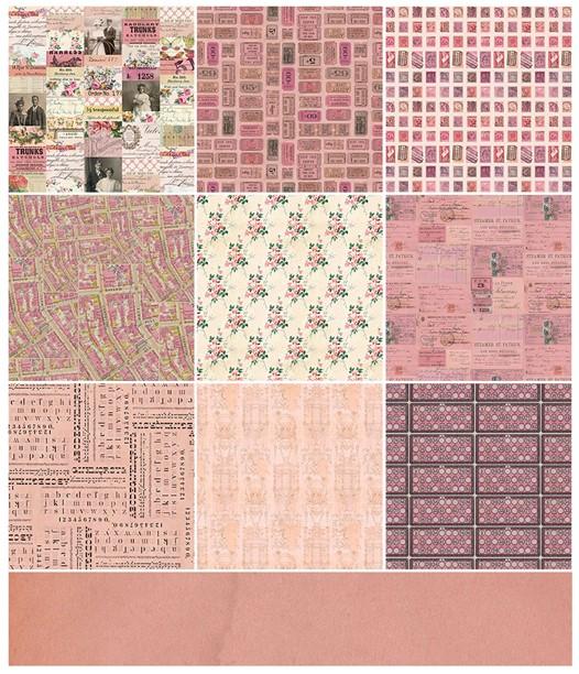 Eclectic Elements Palette Pink 10 Half Yard Cuts Bundle