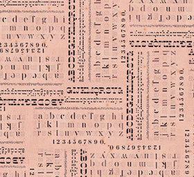 Eclectic Elements Palette Pink Typography PWTH214.PINK